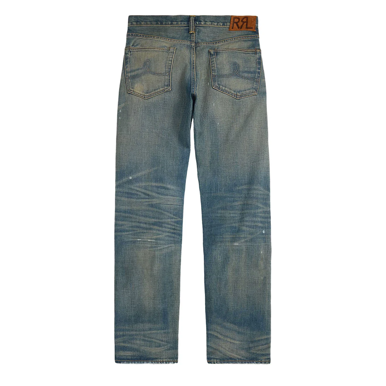 RRL By Ralph Lauren Straight Fit Milner Selvedge Jean Milner Wash - Image 2