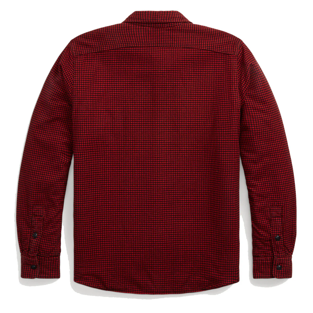 RRL by Ralph Lauren Vermont Cotton Twill Shirt Red / Black - Image 3