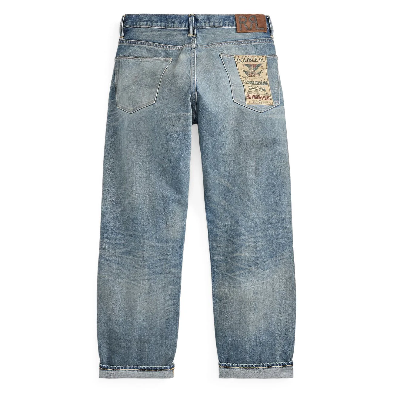 RRL By Ralph Lauren Vintage 5 Pocket Midlands Selvedge Jean Midlands Wash - Image 2