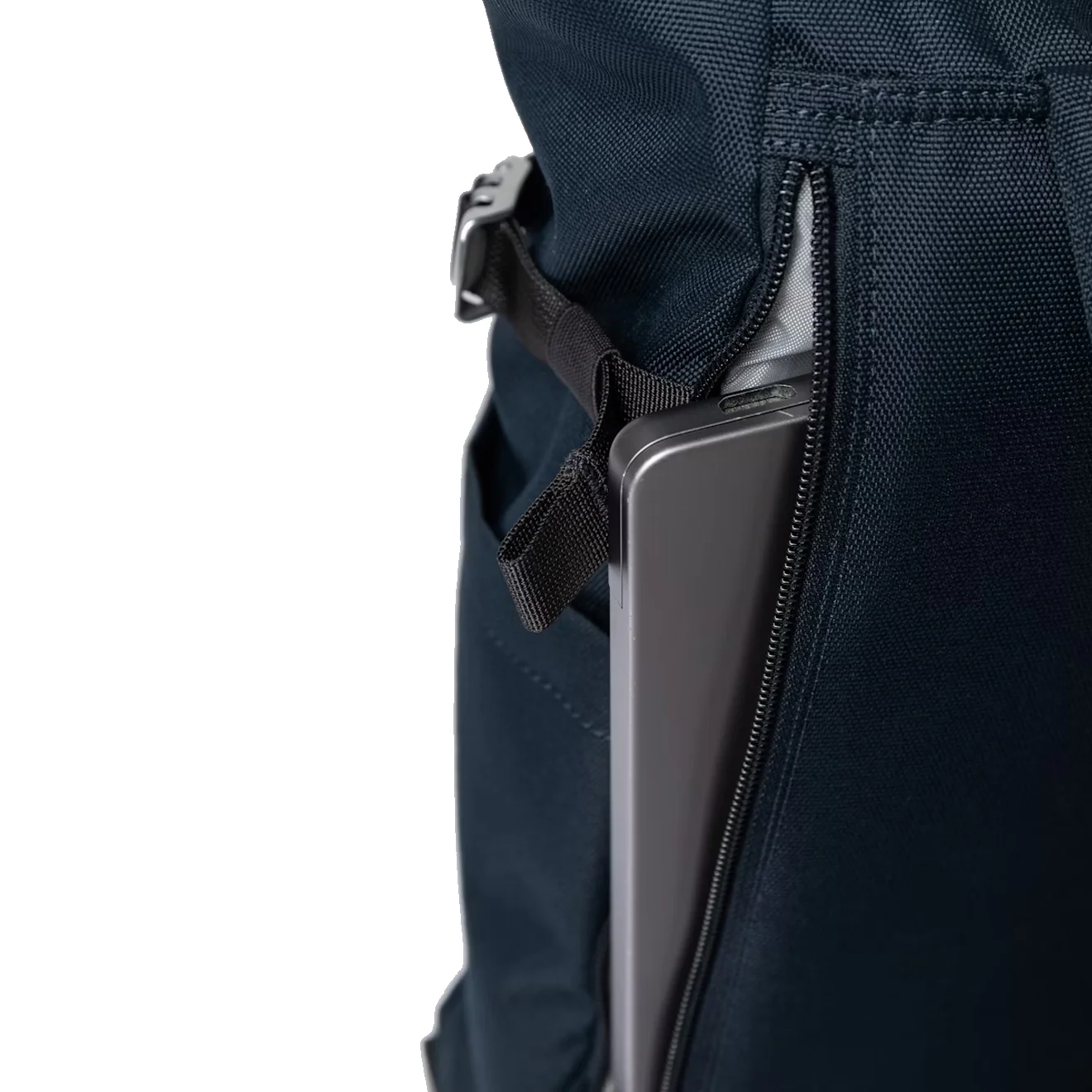 Sandqvist Icon Rolltop Backpack Medium Navy - Image 4
