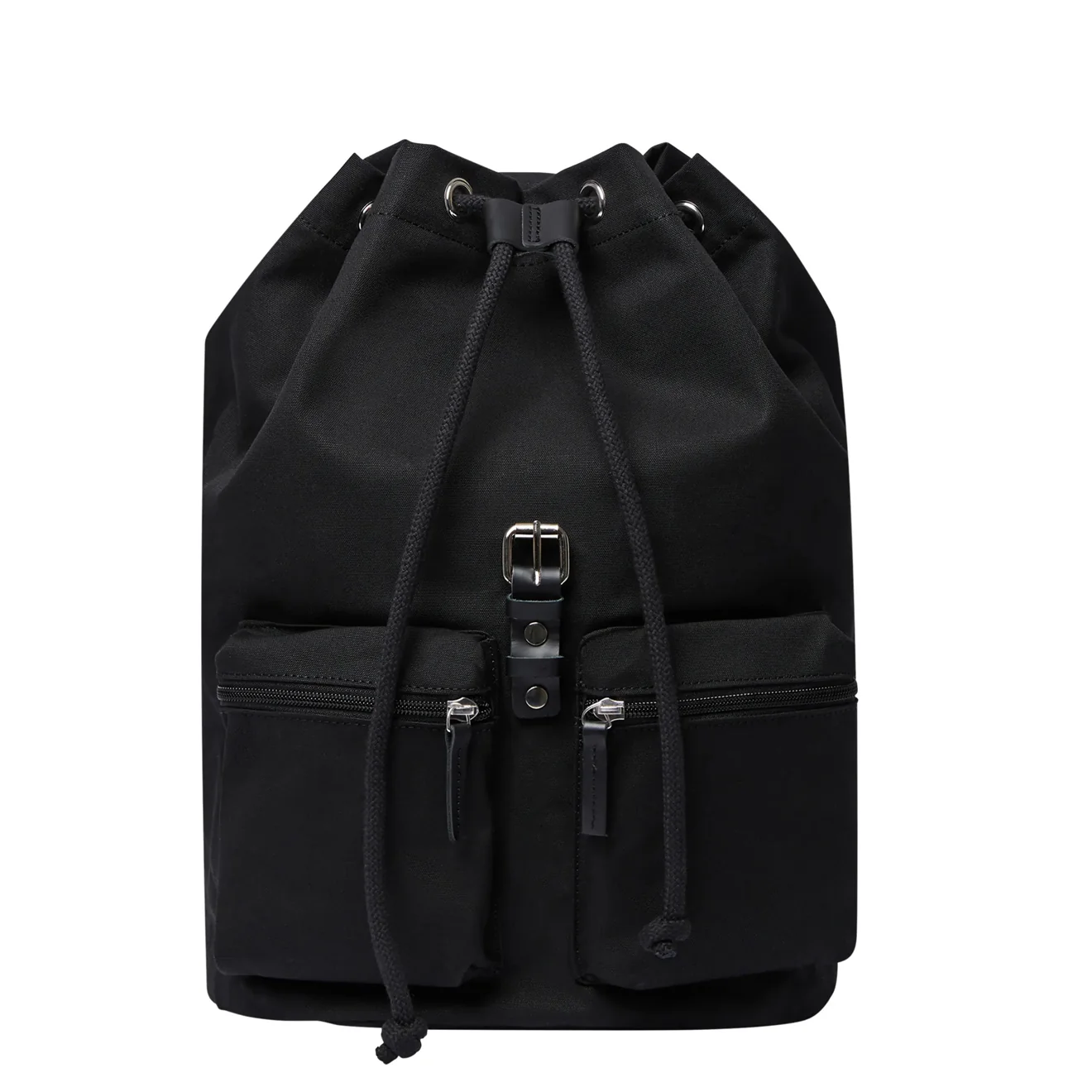 Sandqvist Roald Bag Black with Black Leather - Image 3