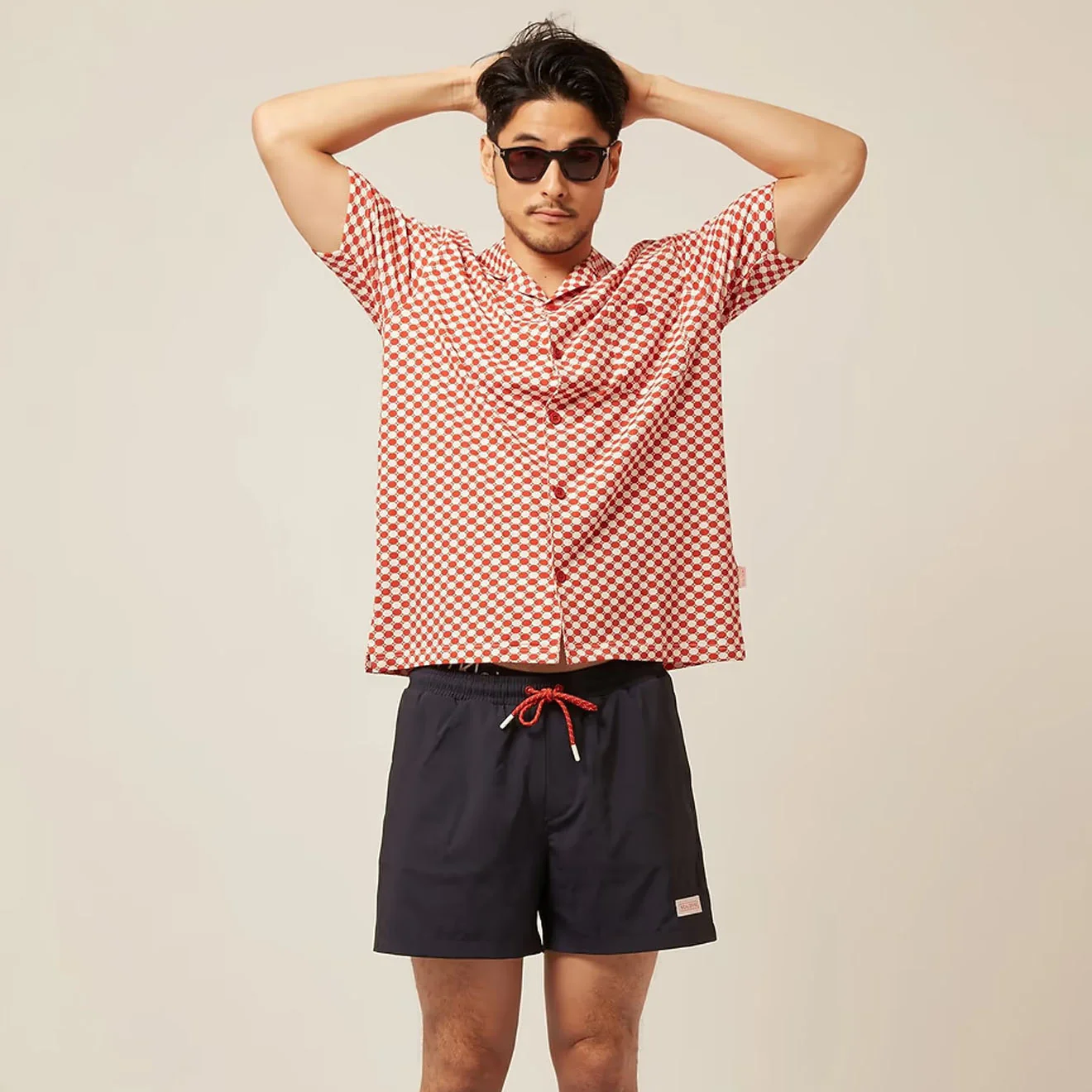Sealskinz Southwood Quick Dry Plain Swim short Navy - Image 3