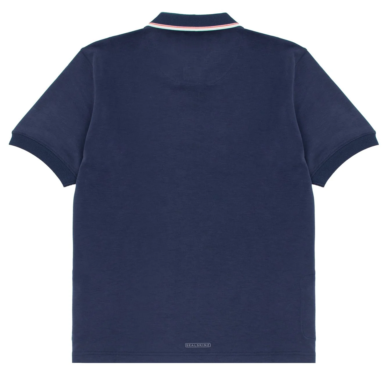 Sealskinz Stalham Polynosic Tipped Collar Polo Shirt Navy - Image 2