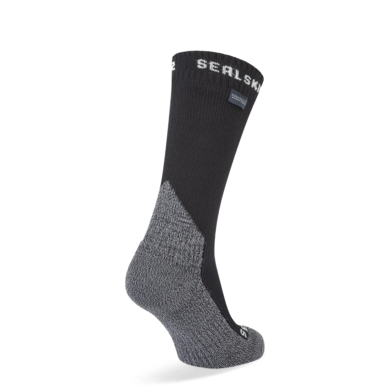 Sealskinz Stanfield Waterproof Extreme Cold Weather Mid Length Sock Black - Image 2