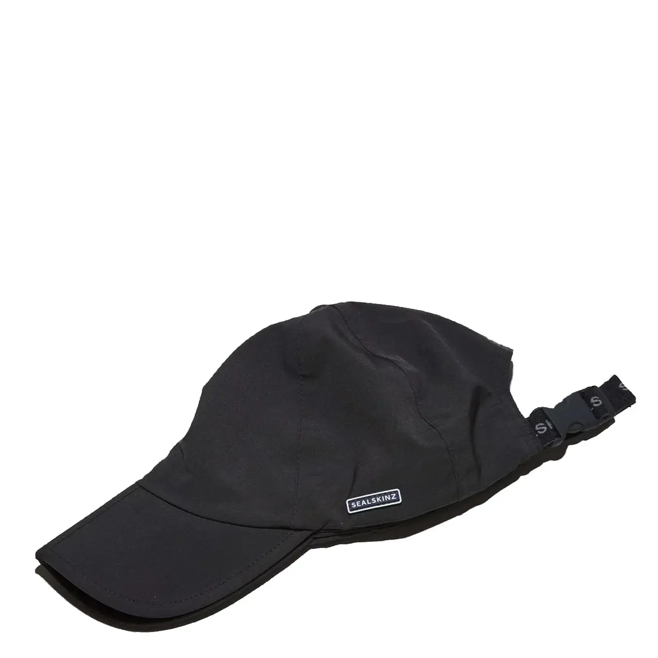 Sealskinz WP Foldable Salle Peak Cap Black - Image 2