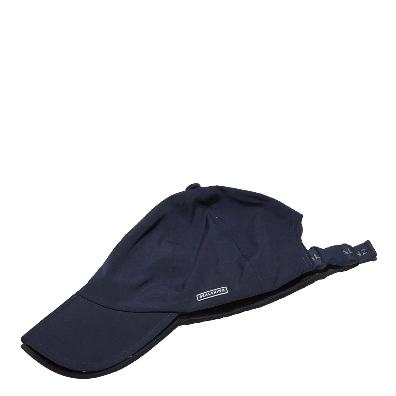Sealskinz WP Foldable Salle Peak Cap Navy - Image 2