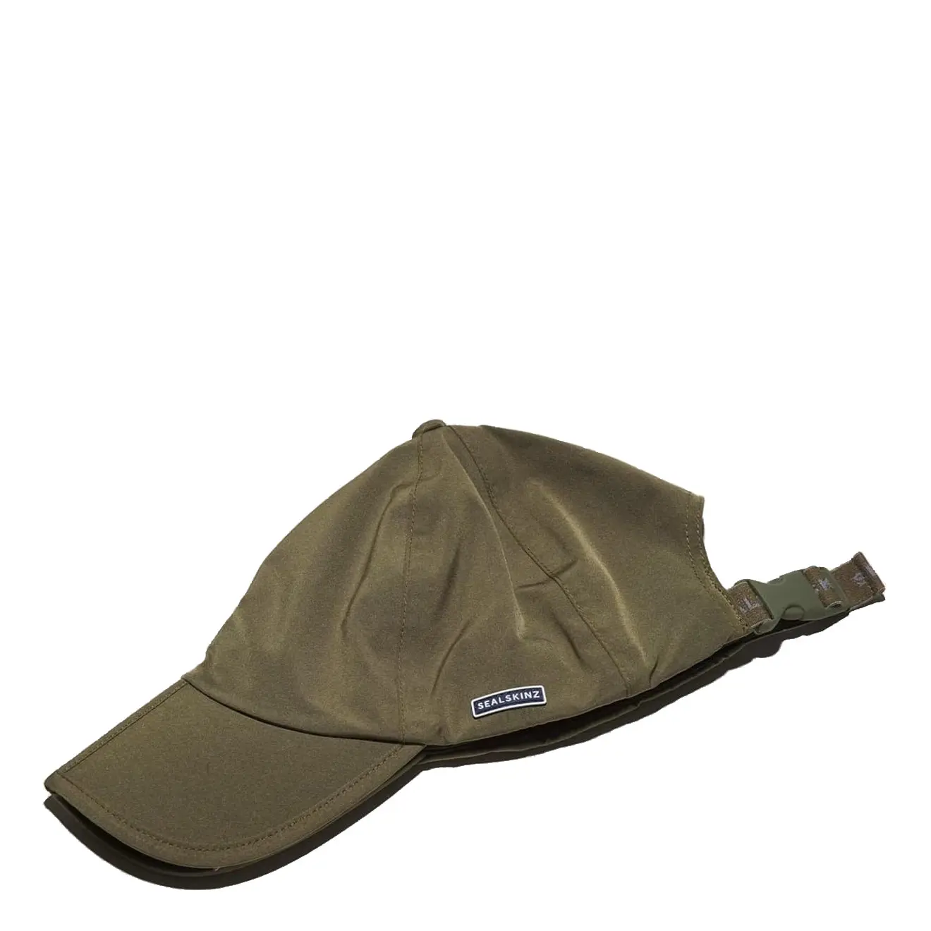 Sealskinz WP Foldable Salle Peak Cap Olive - Image 2