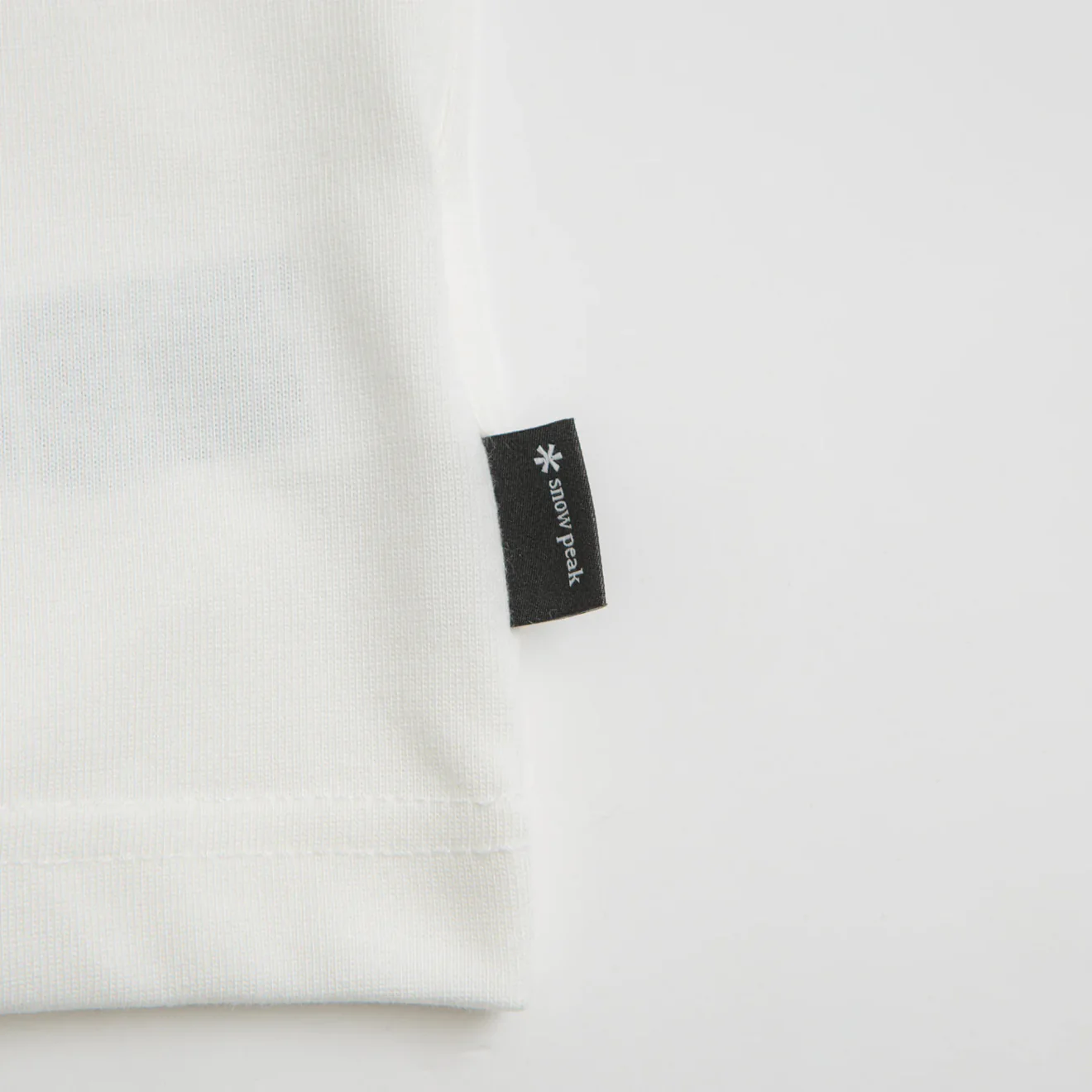 Snow Peak Back Printed Logo T-Shirt Off White - Image 3