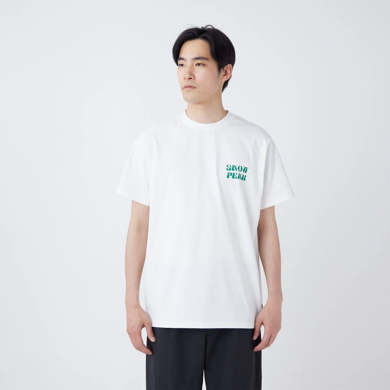 Snow Peak Camping Graphic T-Shirt Off White - Image 3