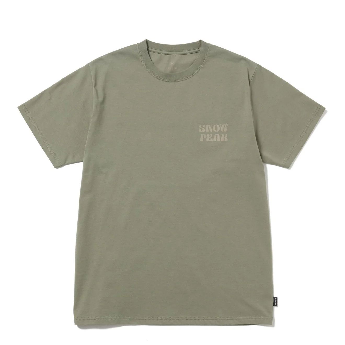 Snow Peak Camping Graphic T-Shirt Olive