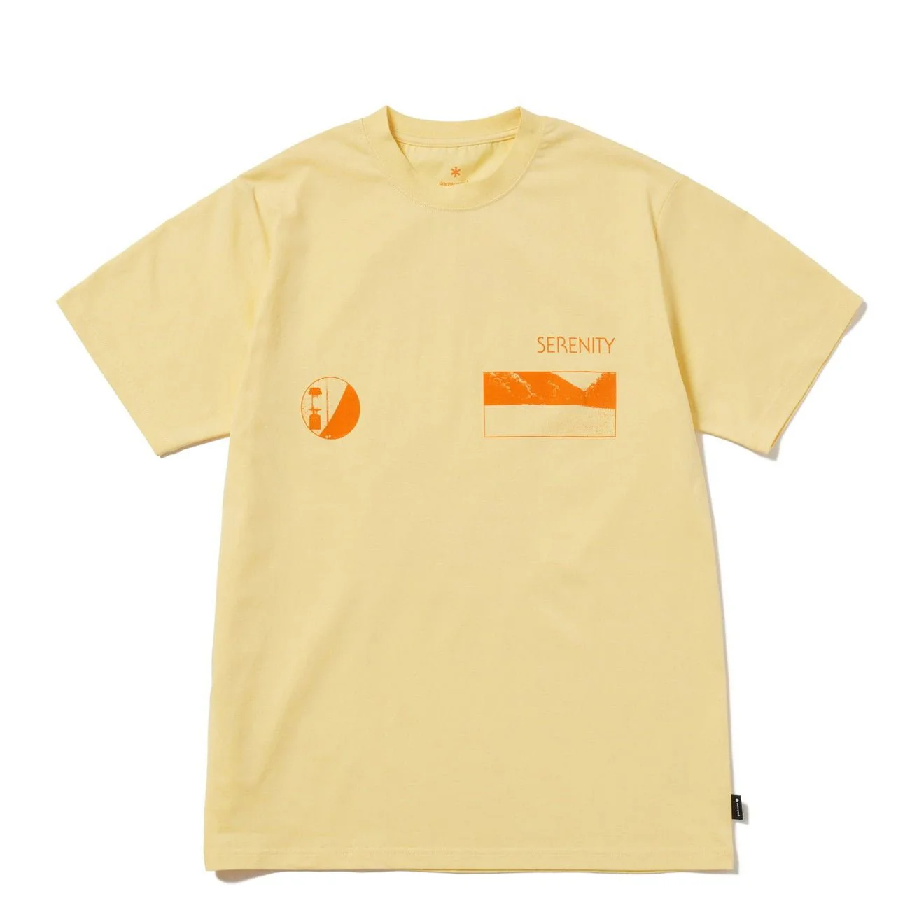 Snow Peak CF Landscape T-Shirt Yellow