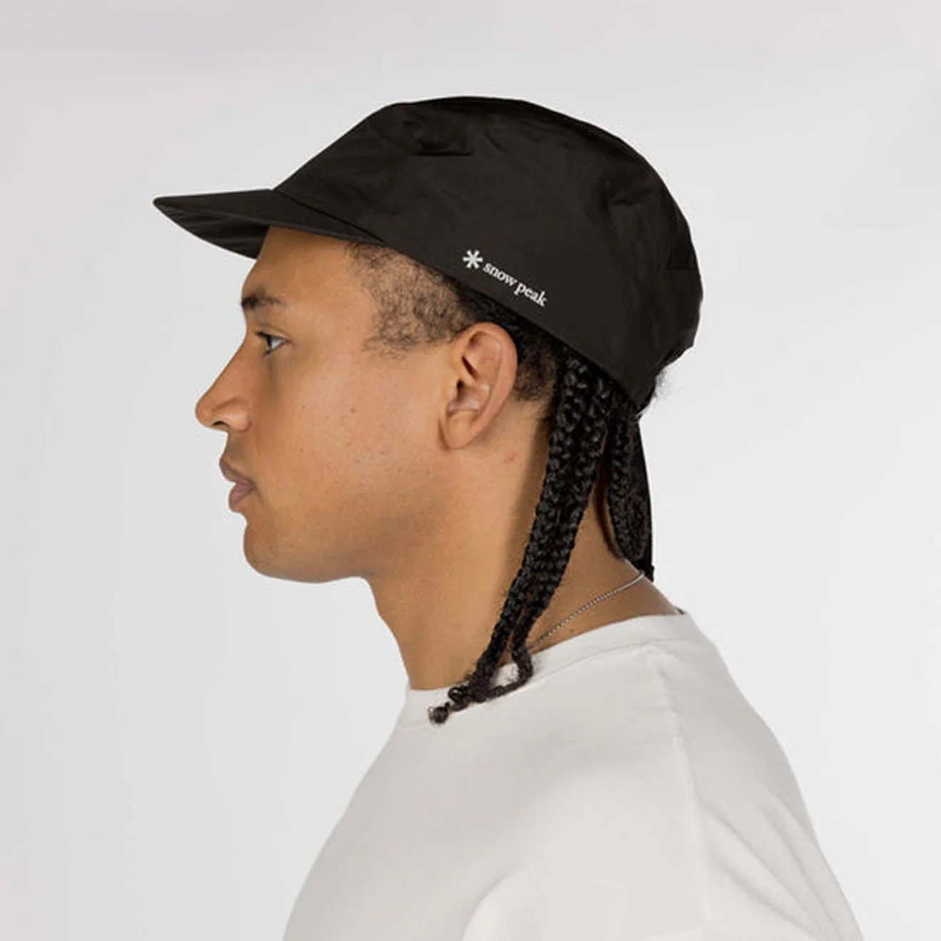 Snow Peak GORE-TEX Rain Cap Black - Image 3