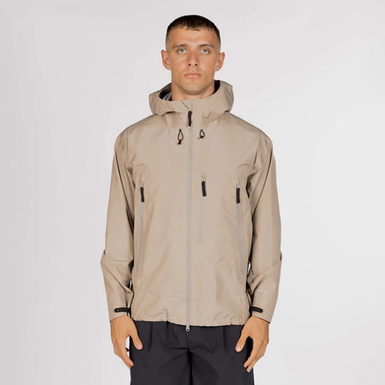 Snow Peak GORE-TEX Rain Jacket Greige - Image 2