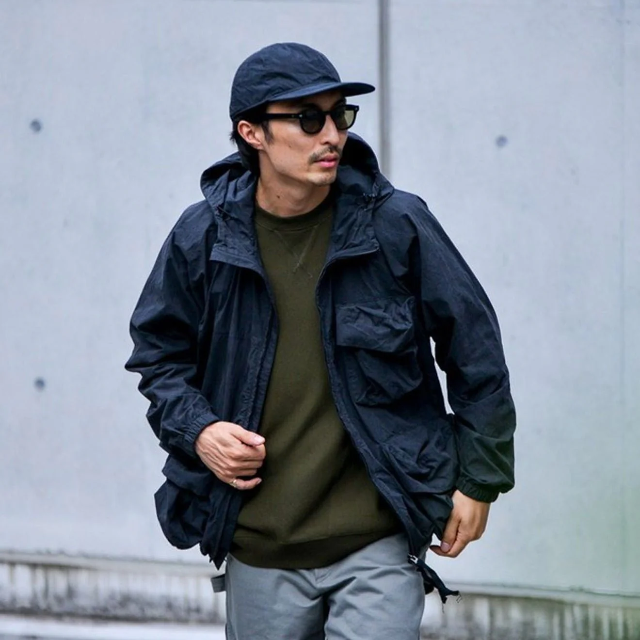 Snow Peak Indigo Parka Indigo - Image 4