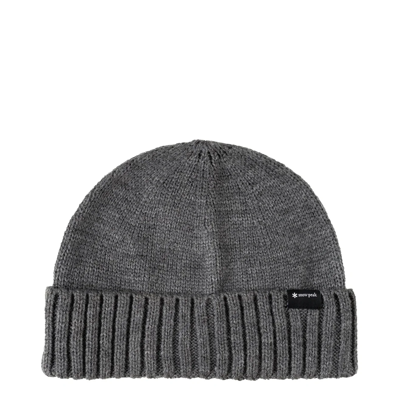 Snow Peak Knit Cap Charcoal