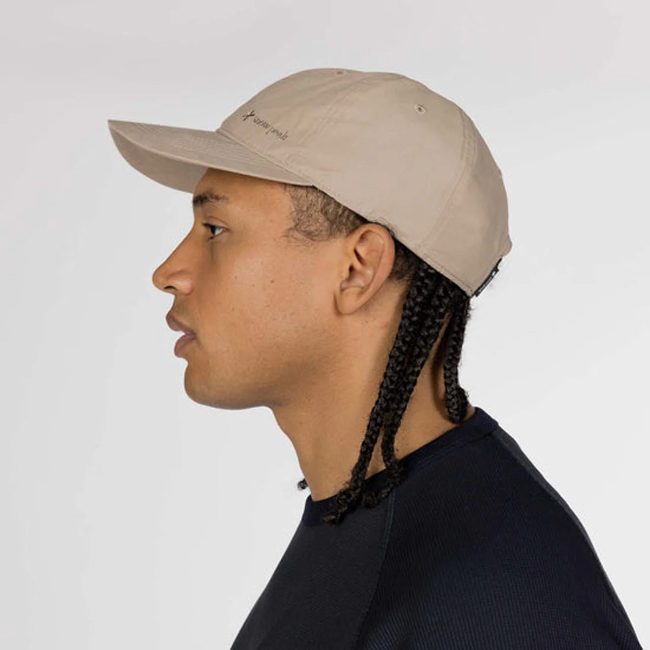 Snow Peak Light Dobby Cloth Cap Greige - Image 3