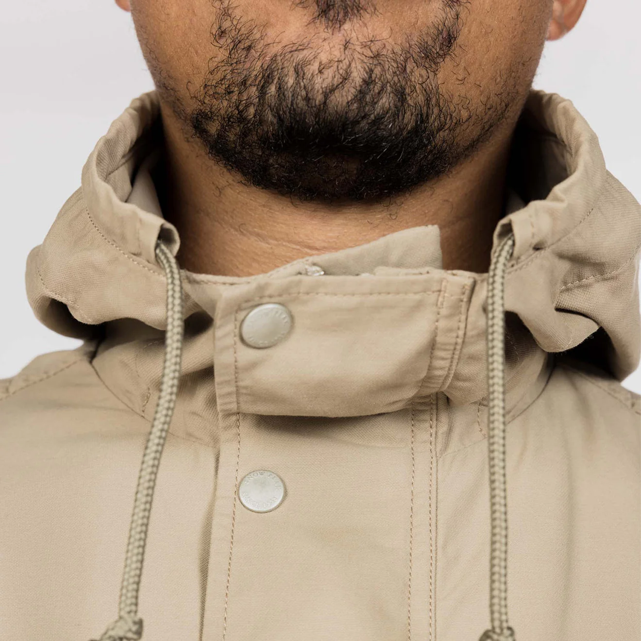 Snow Peak Light Dobby Cloth Parka Greige - Image 5