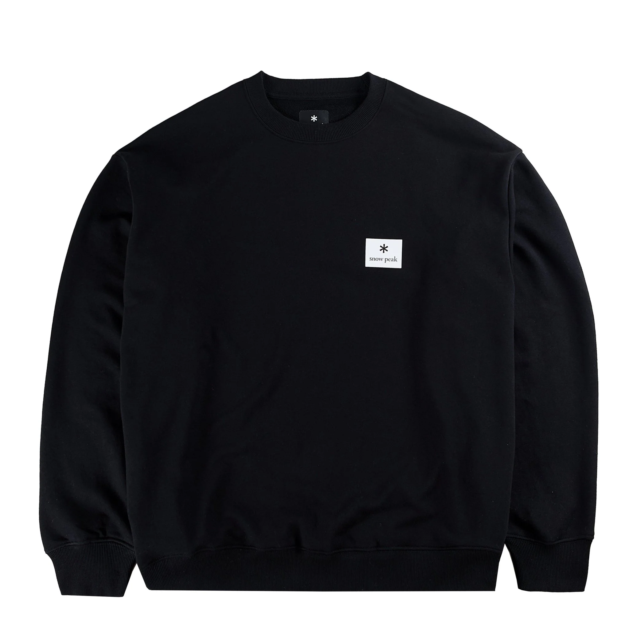 Snow Peak Square Logo Pullover Black