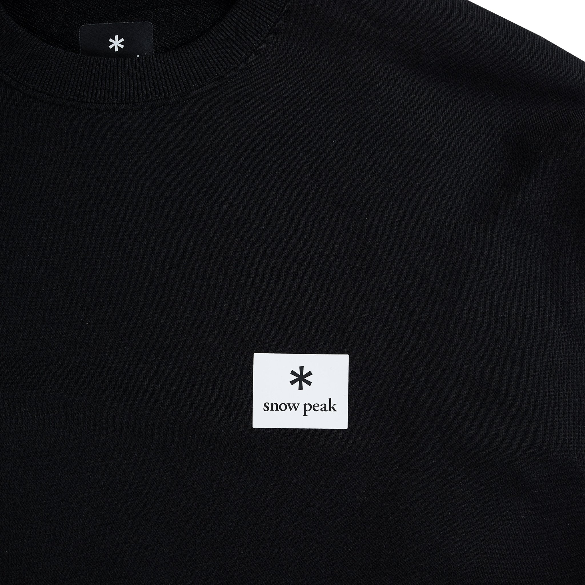 Snow Peak Square Logo Pullover Black - Image 3