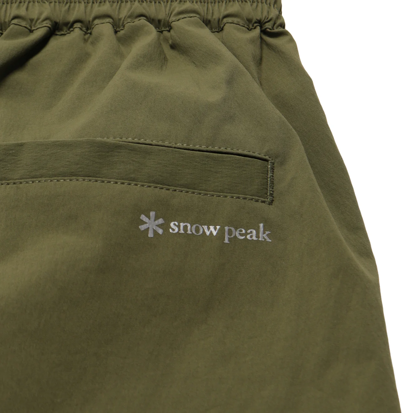 Snow Peak Standard Easy Shorts Olive - Image 3