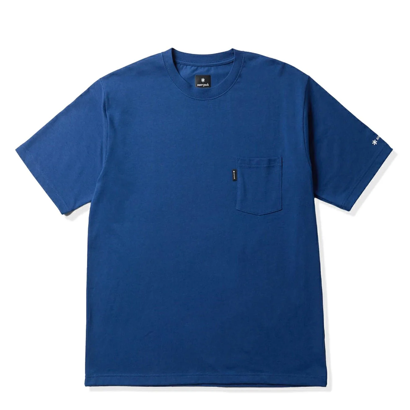 Snow Peak Standard Pocket T-Shirt Blue