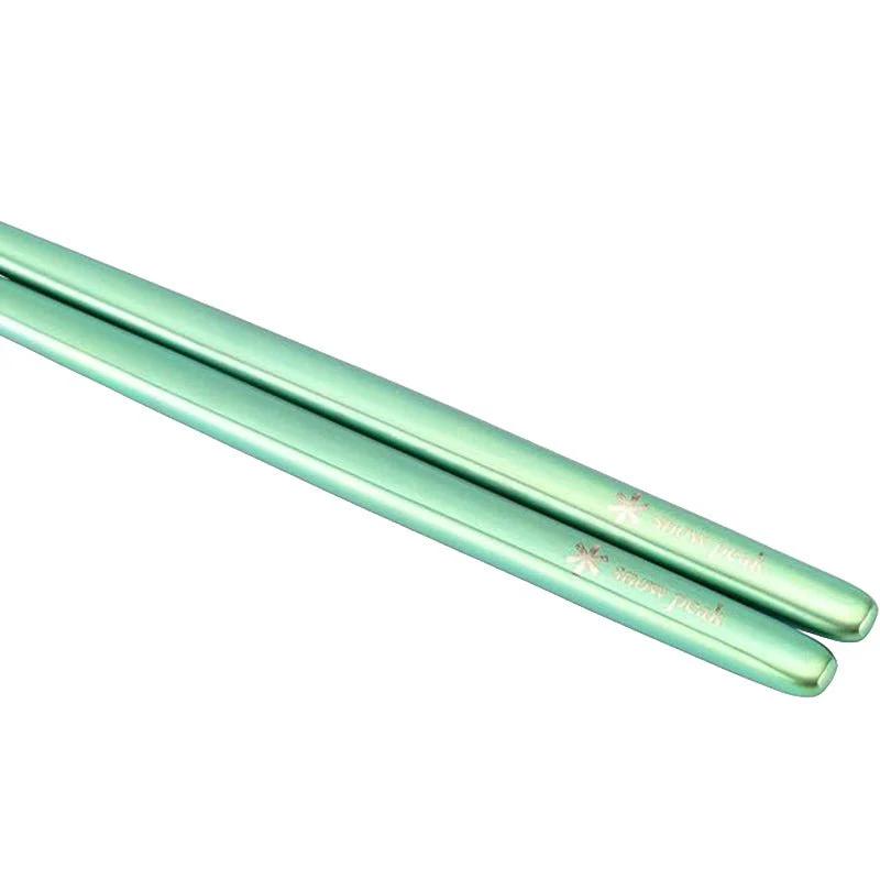 Snow Peak Titanium Chopsticks Green - Image 2
