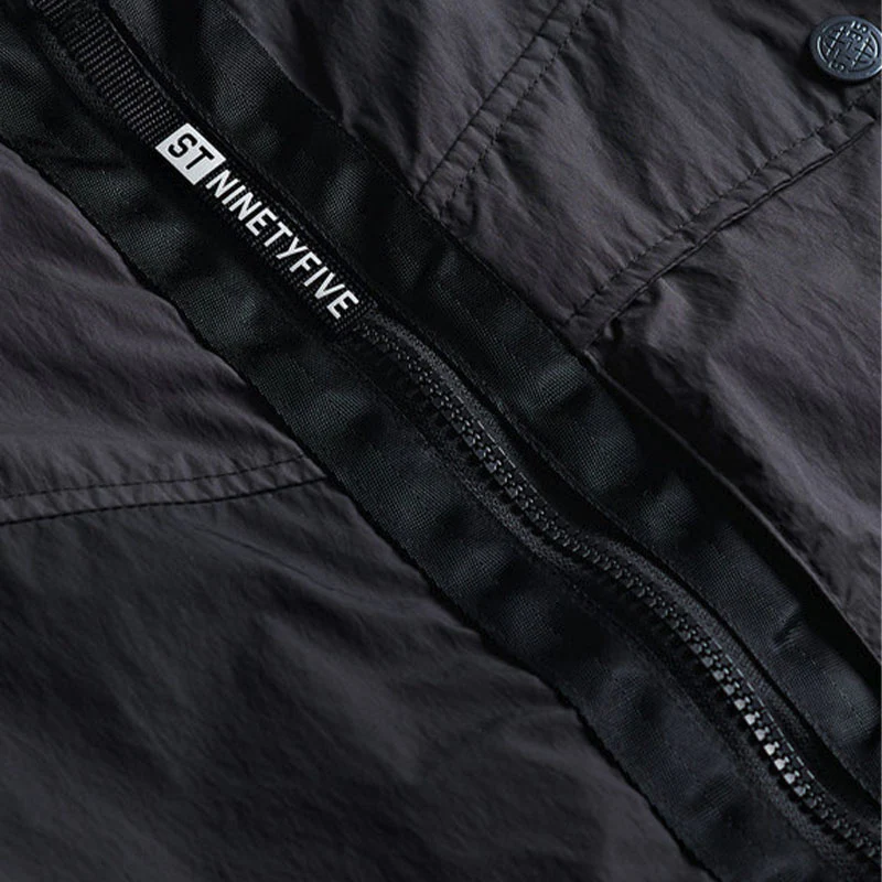 ST95 Ballute Overshirt Black - Image 2