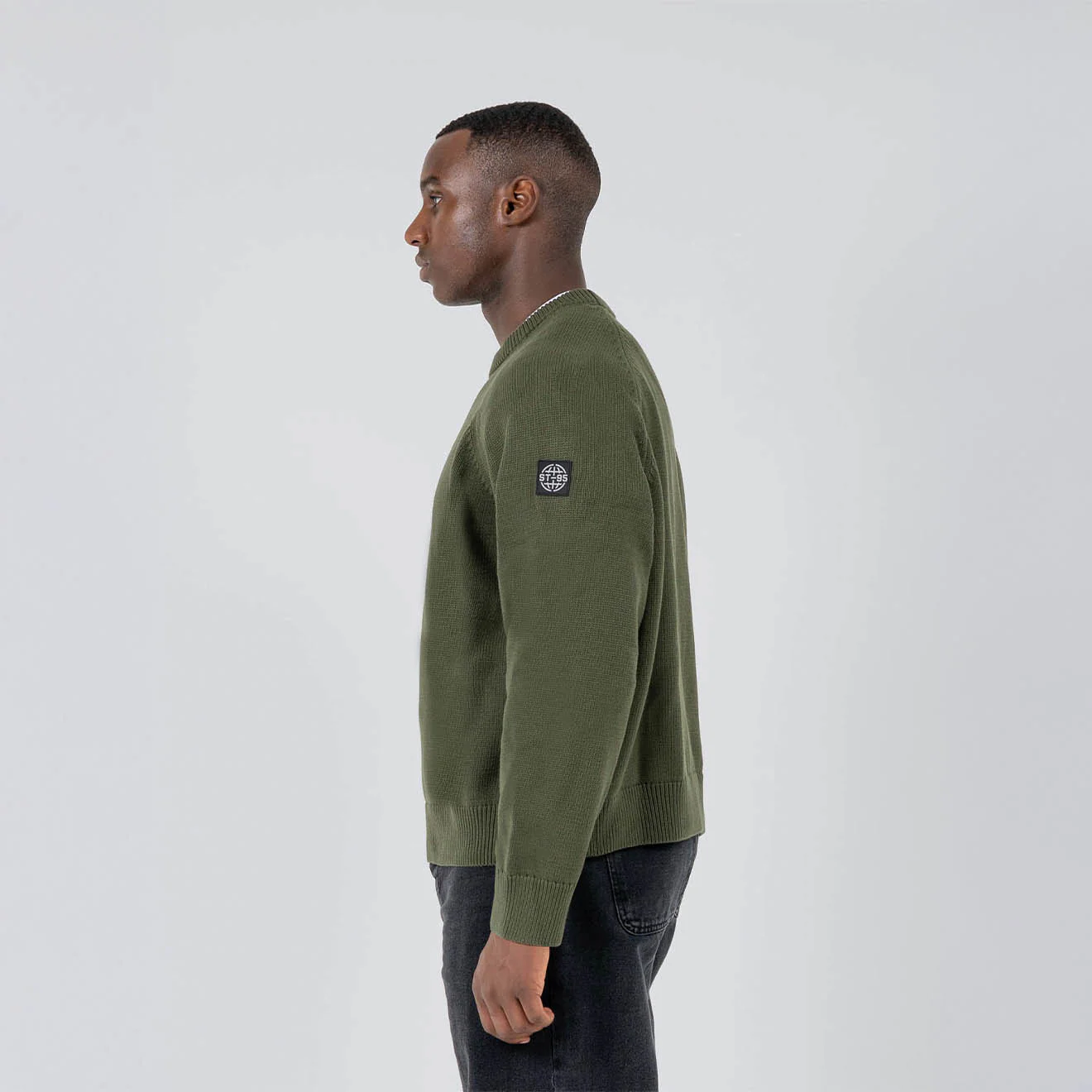 ST95 Bolsena Knit Sweater Four Leaf Clover - Image 4