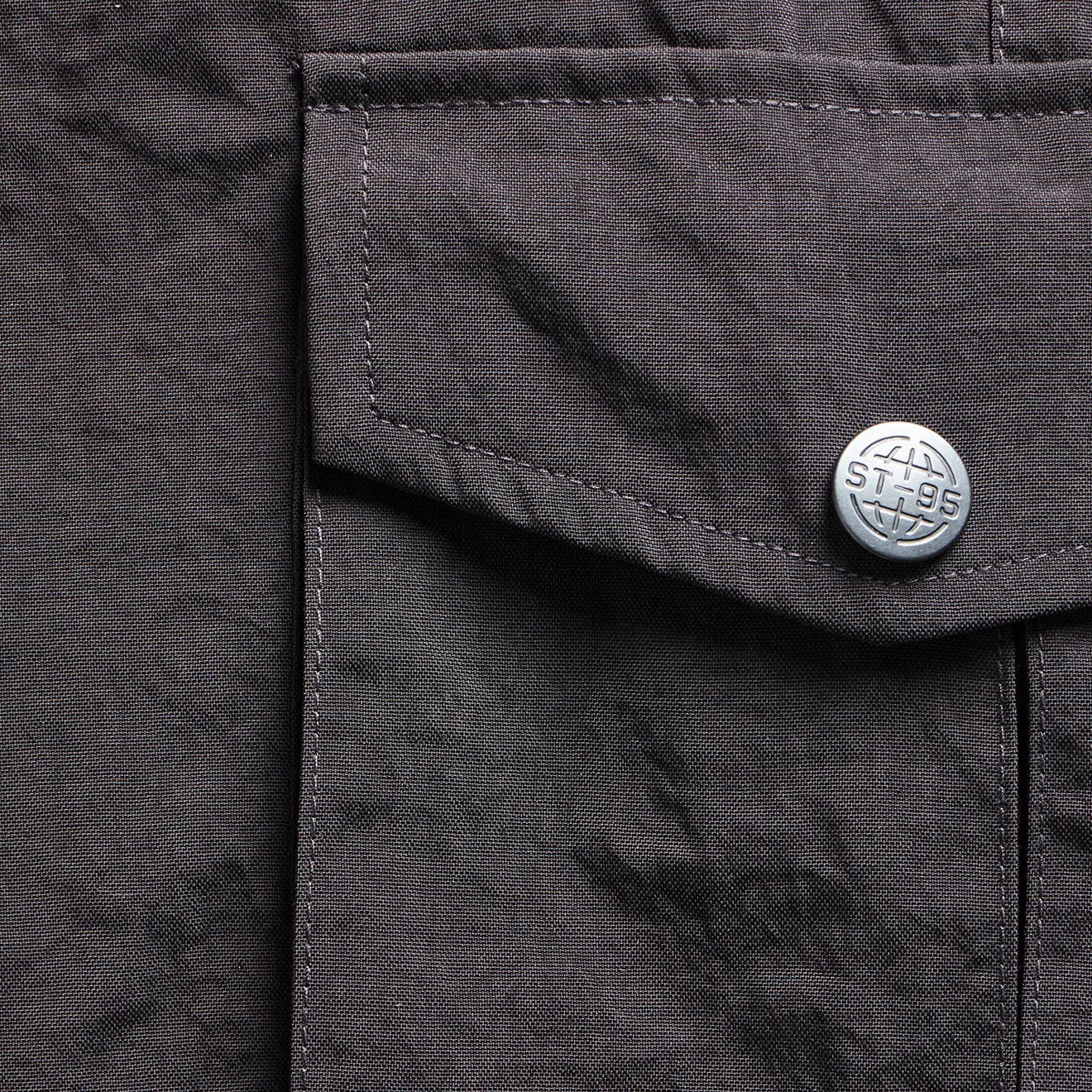 ST95 Cargo Trousers 2.0 Black - Image 2