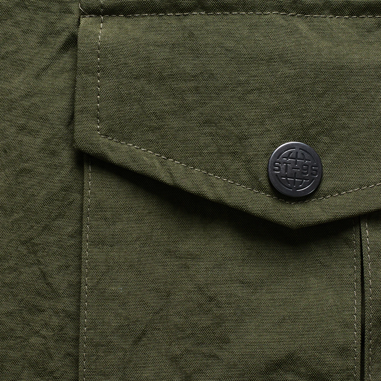 ST95 Cargo Trousers Olive - Image 4