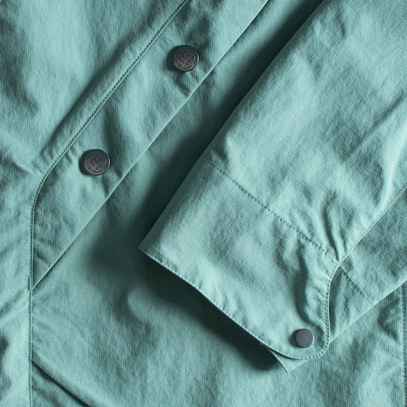 ST95 Condotti Overshirt Teal - Image 4