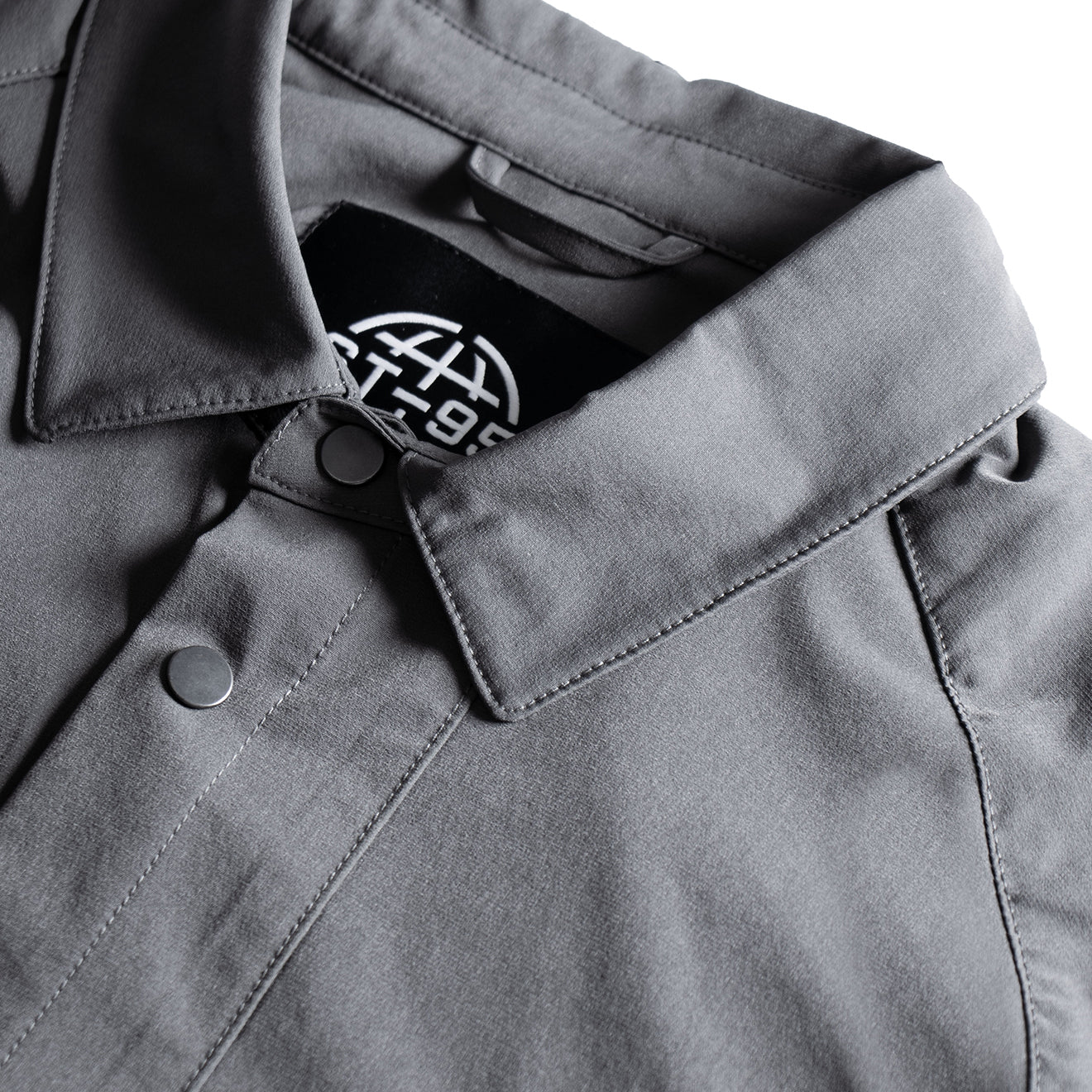 ST95 Frattina Shirt Mid Grey - Image 4