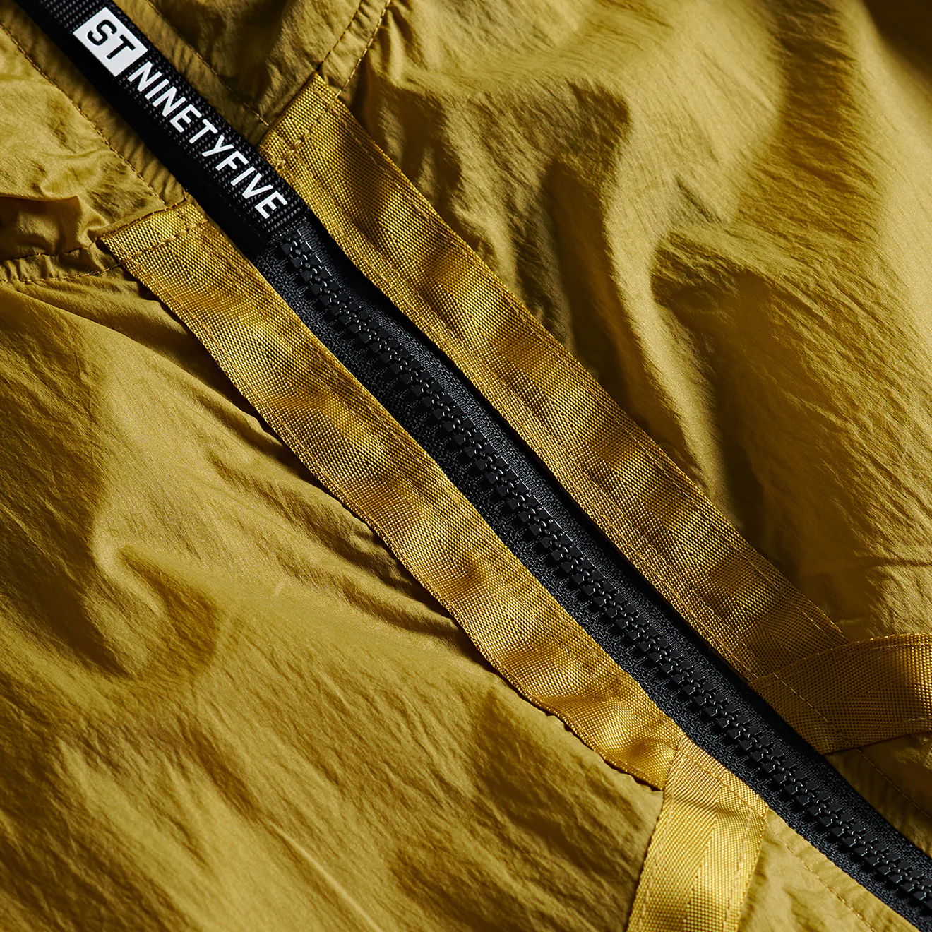 ST95 Helio Hooded Blouson Dark Yellow - Image 3