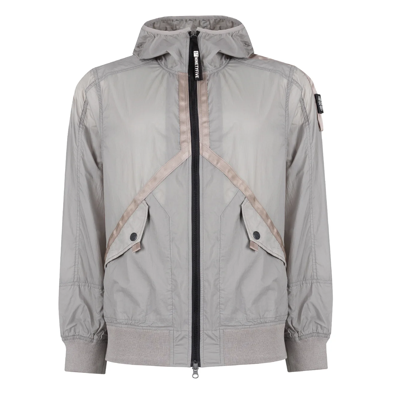 ST95 Helio Hooded Blouson Light Grey