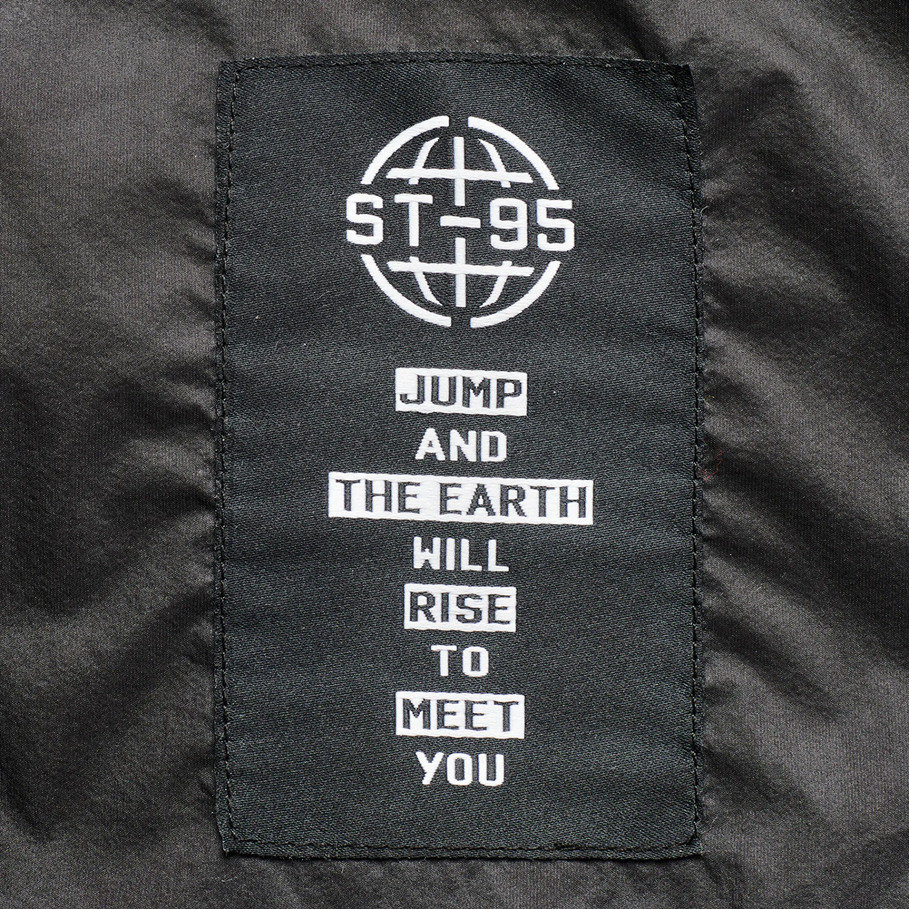 ST95 Helio Hooded Padded Blouson Black - Image 4