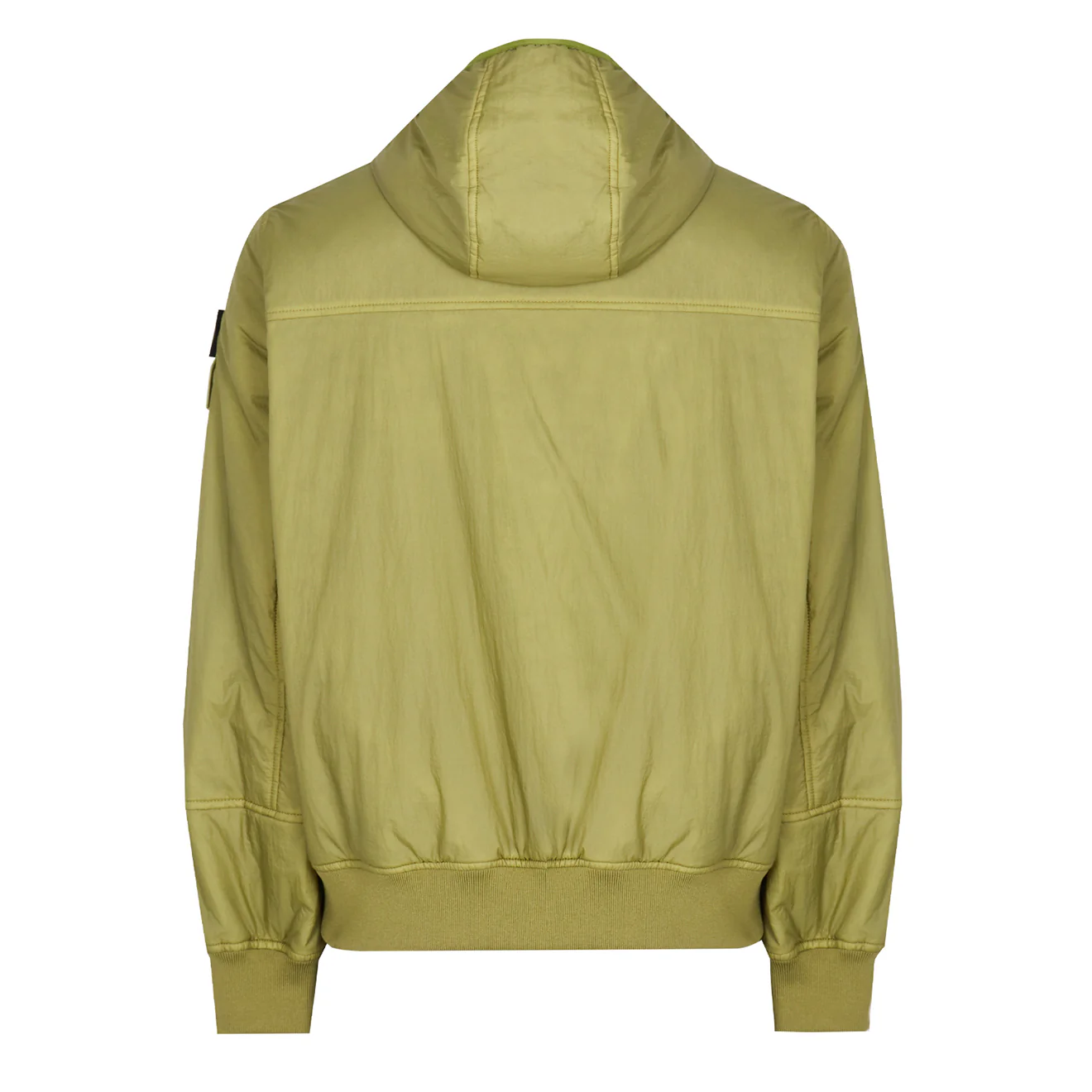 ST95 Helio Hooded Padded Blouson Light Green - Image 2