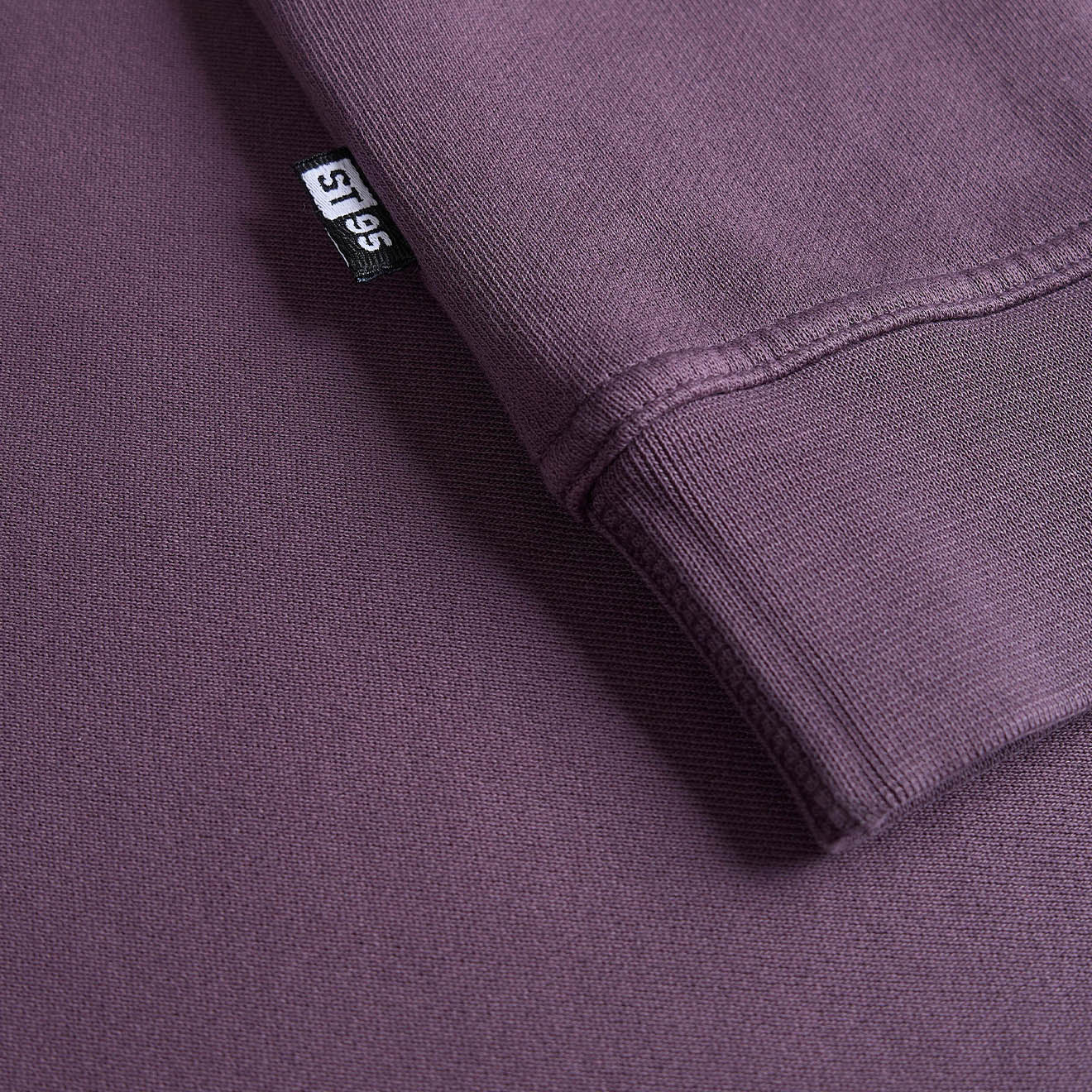 ST95 Luna Nucleo Oversized Crew Sweatshirt Plum - Image 6