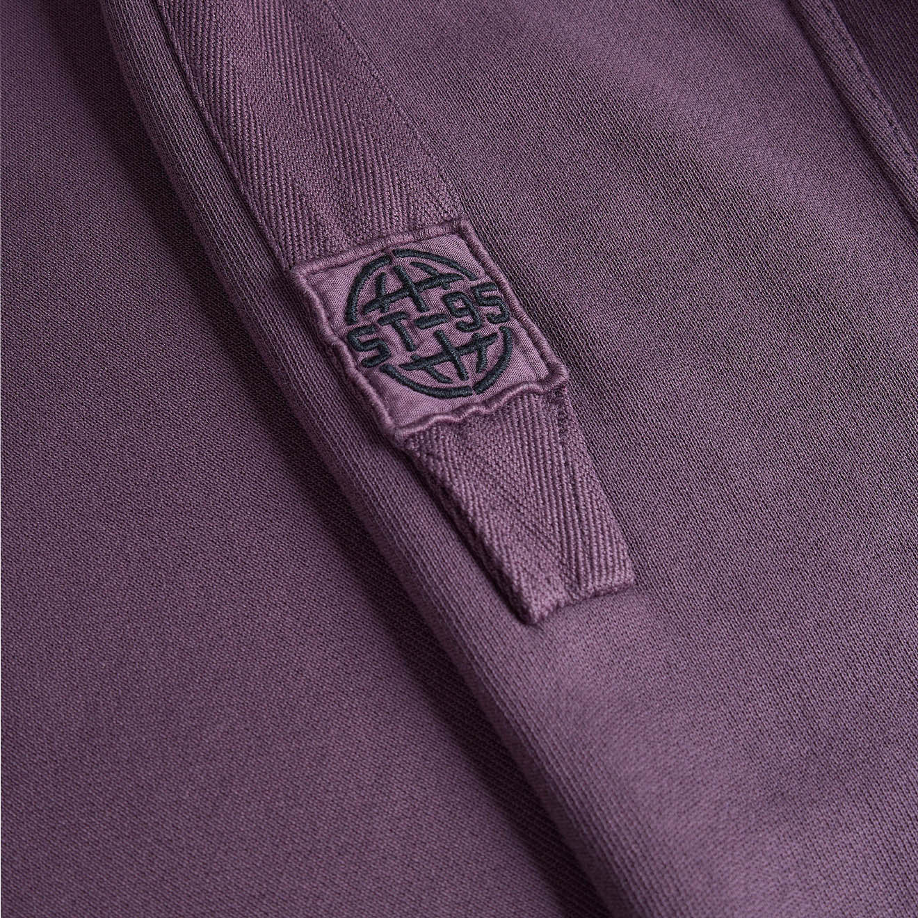 ST95 Luna Nucleo Oversized Crew Sweatshirt Plum - Image 7