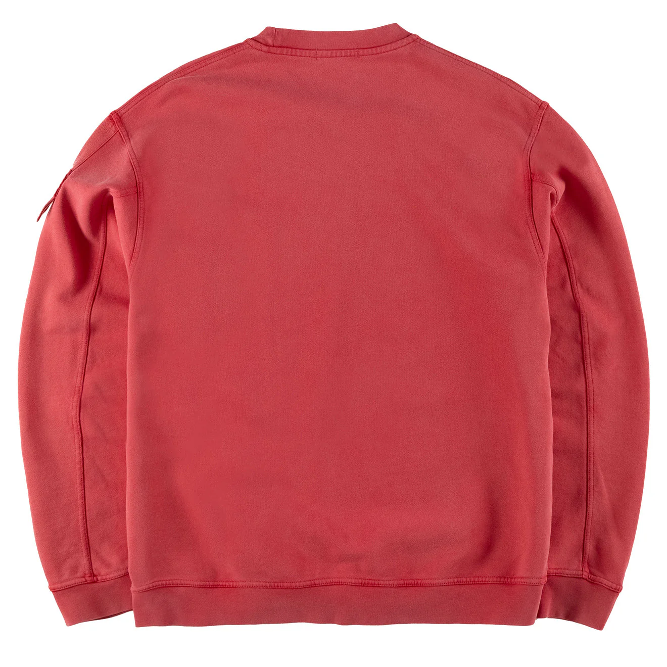 ST95 Luna Nucleo Oversized Crew Sweatshirt Washed Red - Image 2