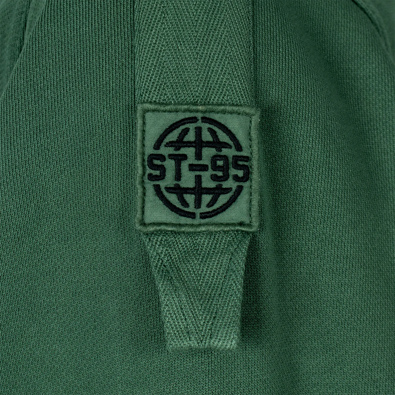ST95 Nucleo Uno Hooded Sweat Dark Green - Image 3