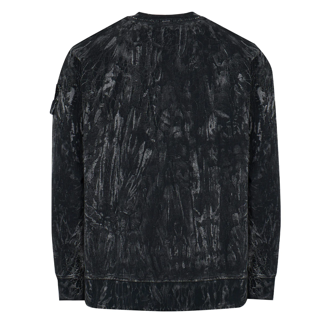 ST95 Oversized Plaster Crew Sweat Black - Image 2