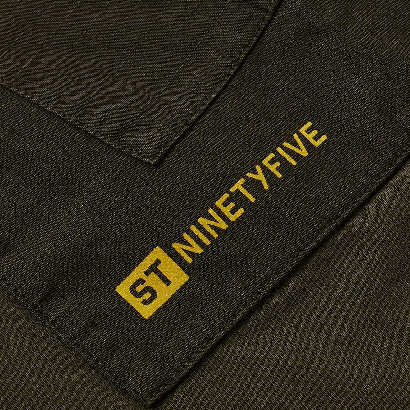 ST95 Pocket Tee Olive - Image 4