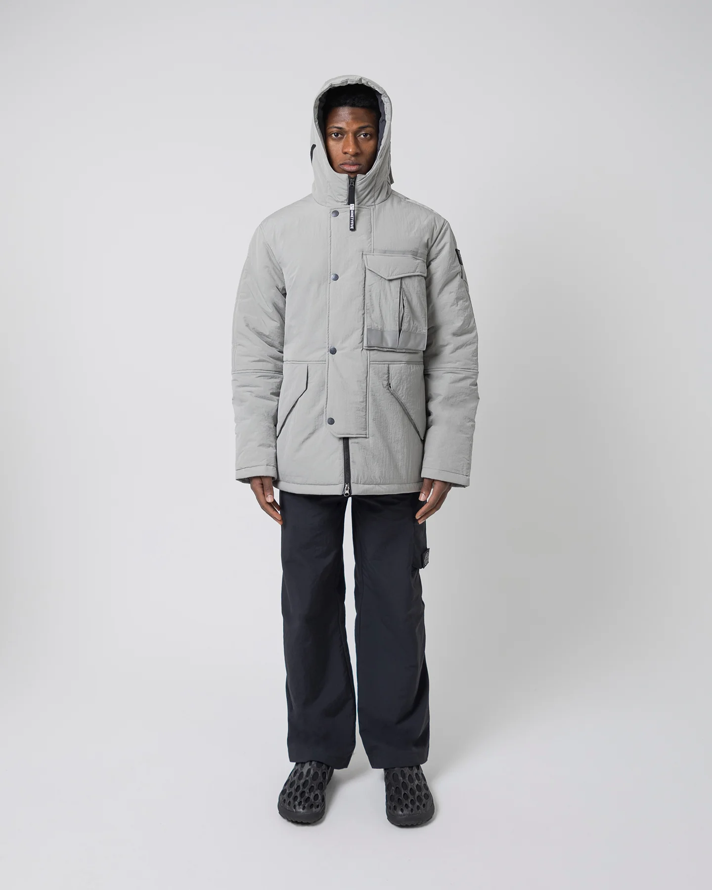 ST95 Proximity Parka Light Grey - Image 6