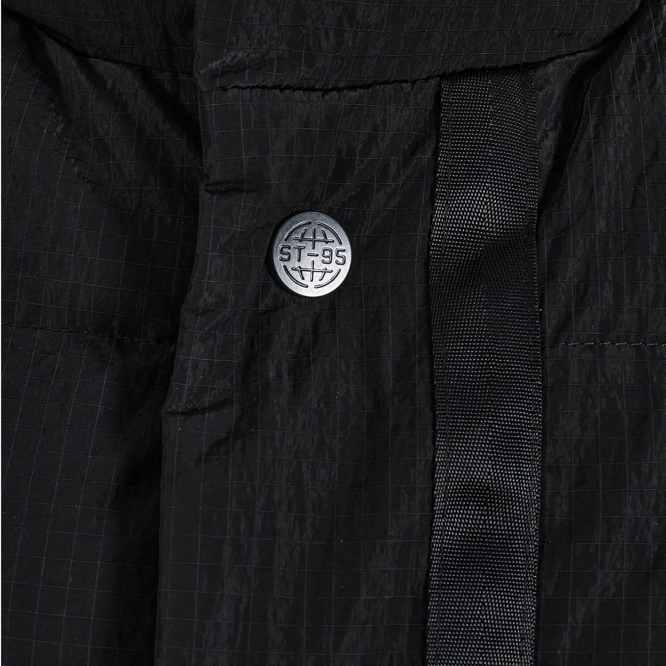 ST95 Puffer Vest Black - Image 5