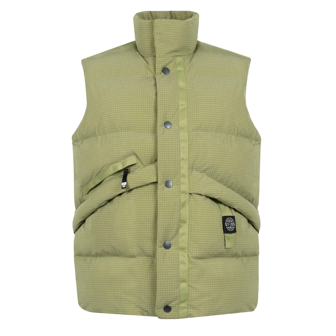 ST95 Puffer Vest Light Green