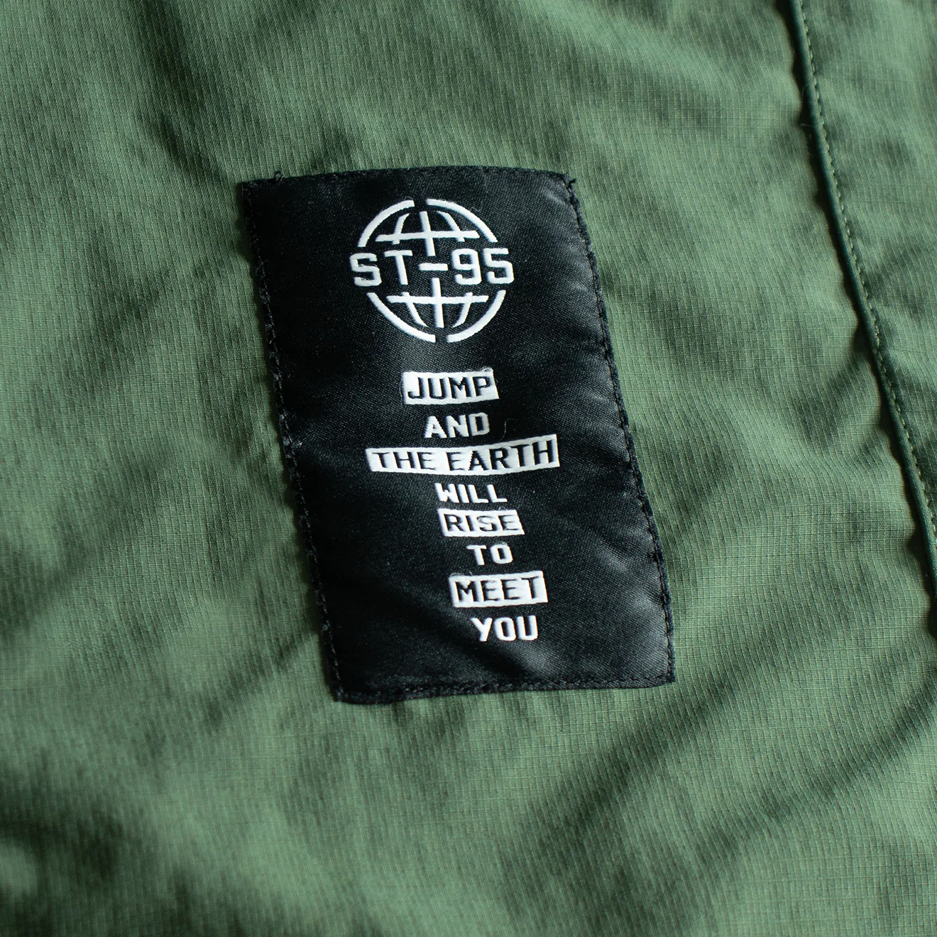 ST95 Sforza Overshirt Dark Green - Image 3