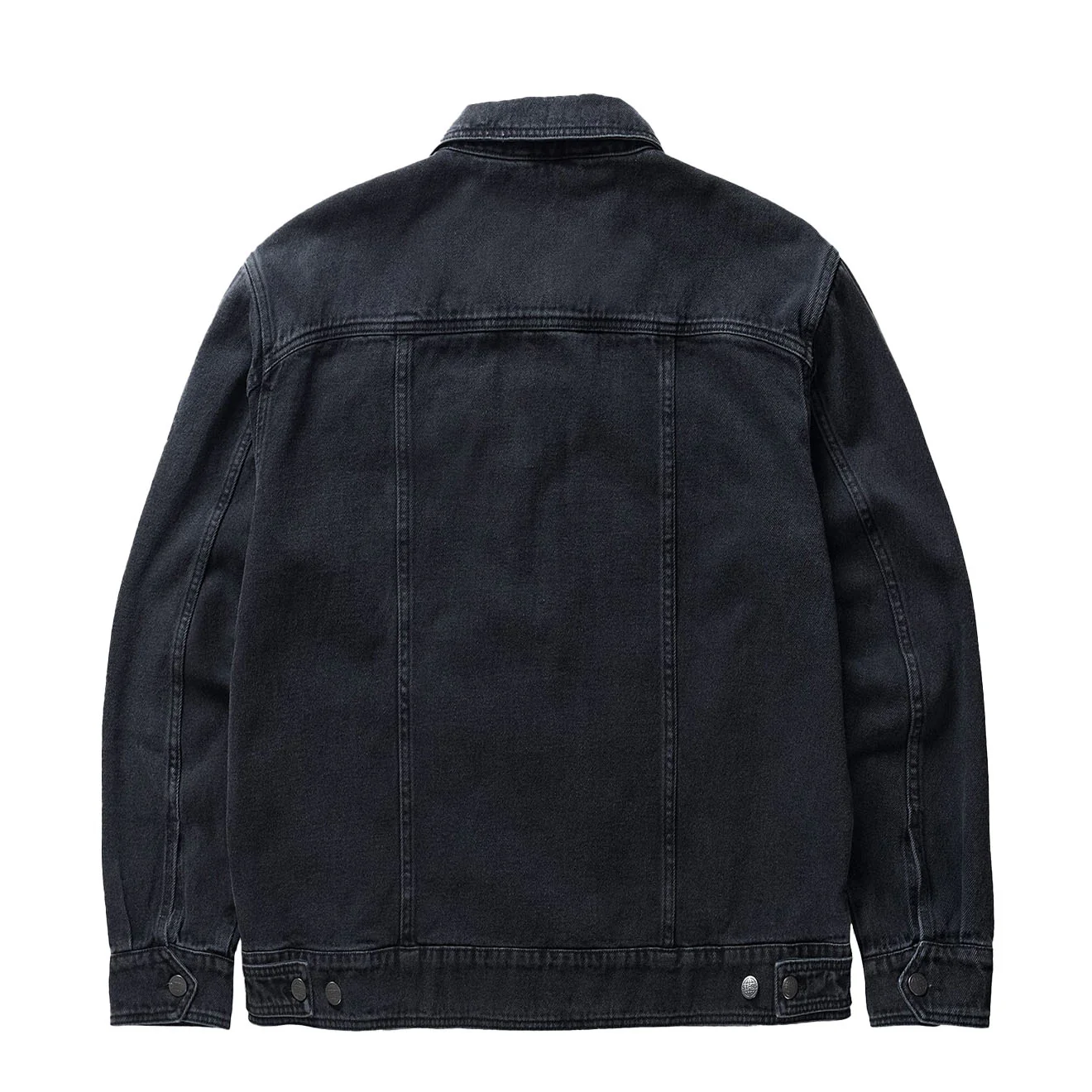 ST95 Ticino Denim Jacket Washed Black - Image 2