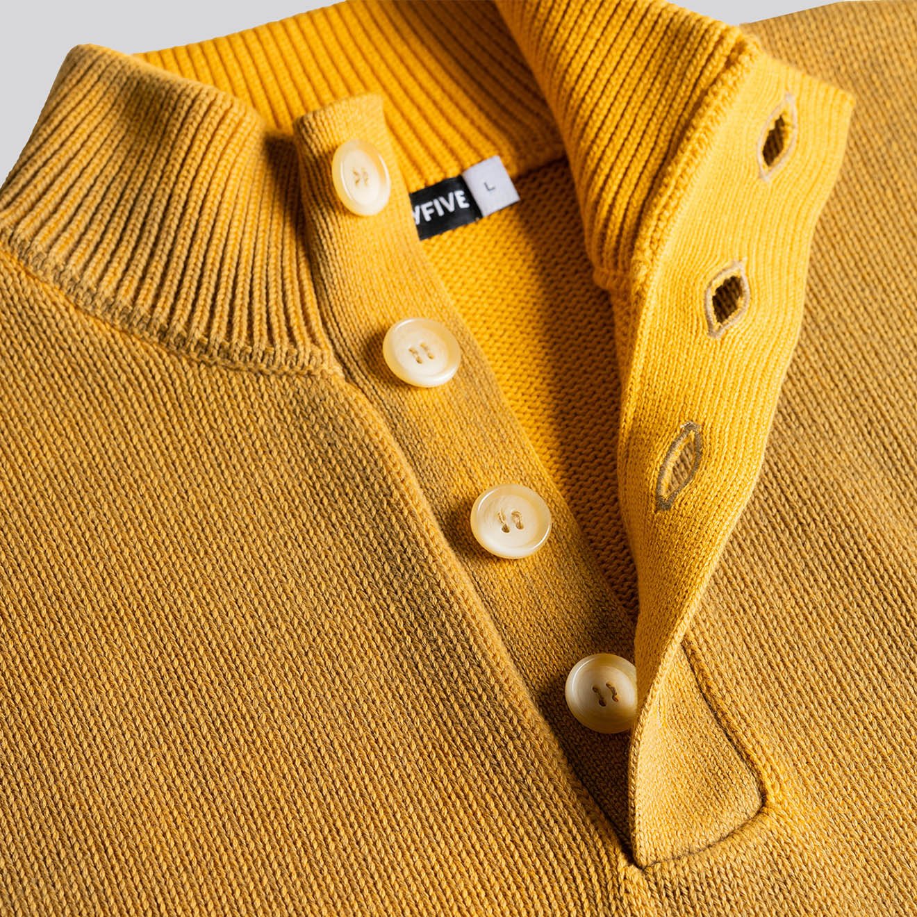 ST95 Trasimero Knit Sweater Thermo Gold - Image 6
