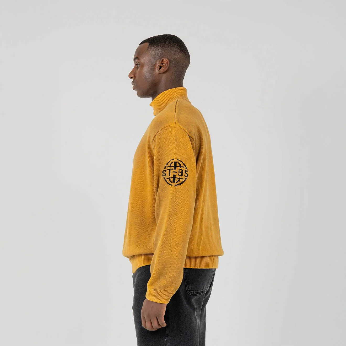 ST95 Trasimero Knit Sweater Thermo Gold - Image 9