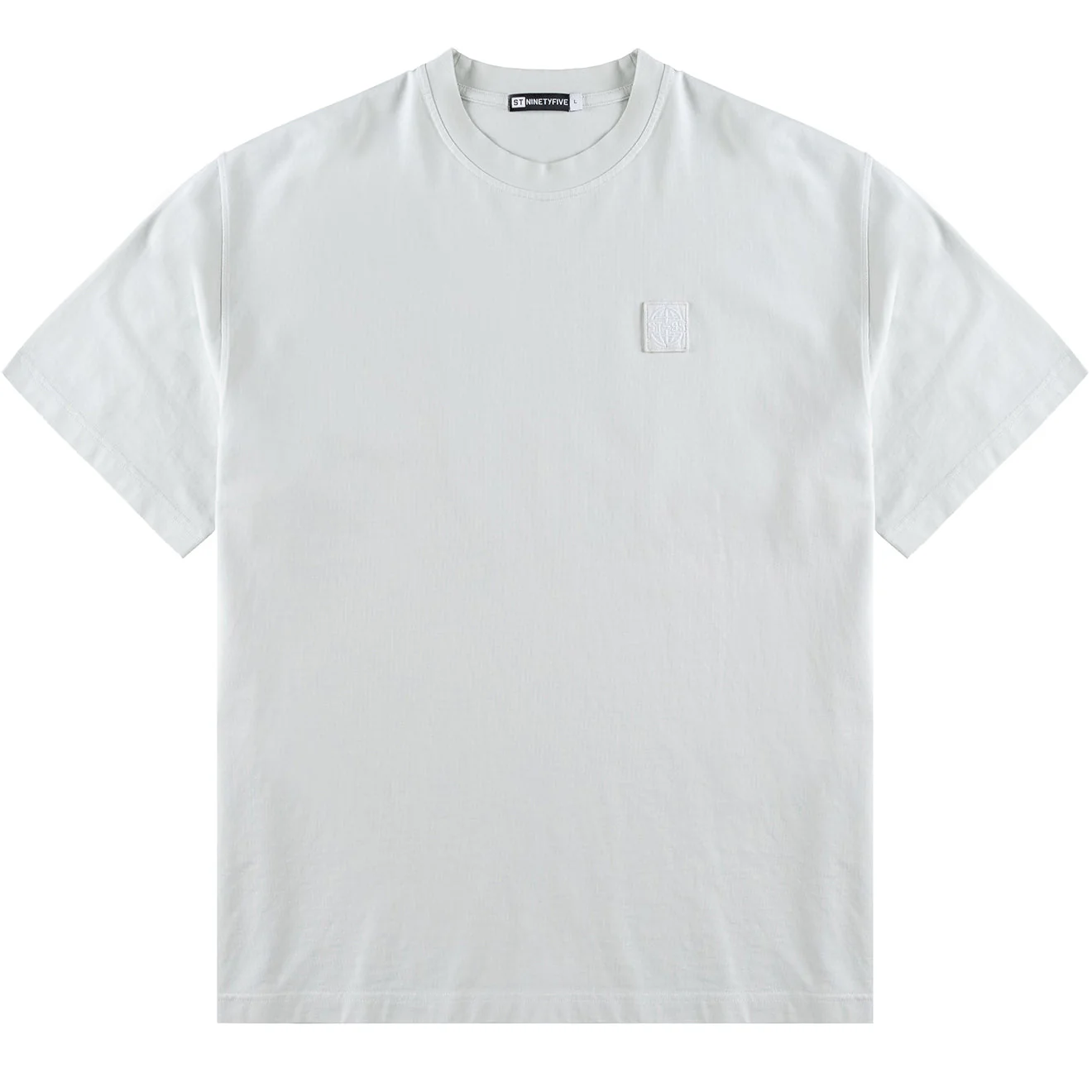 ST95 Urano Patch Oversized SS T-shirt Off White